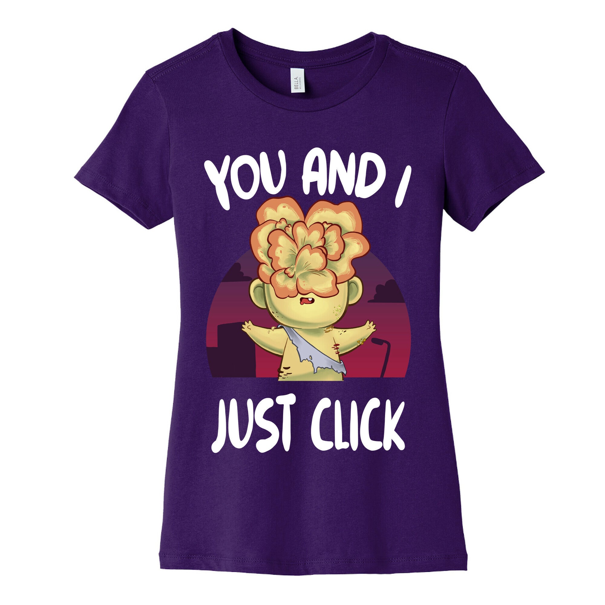 You and I Just Click Women's Cotton Tee